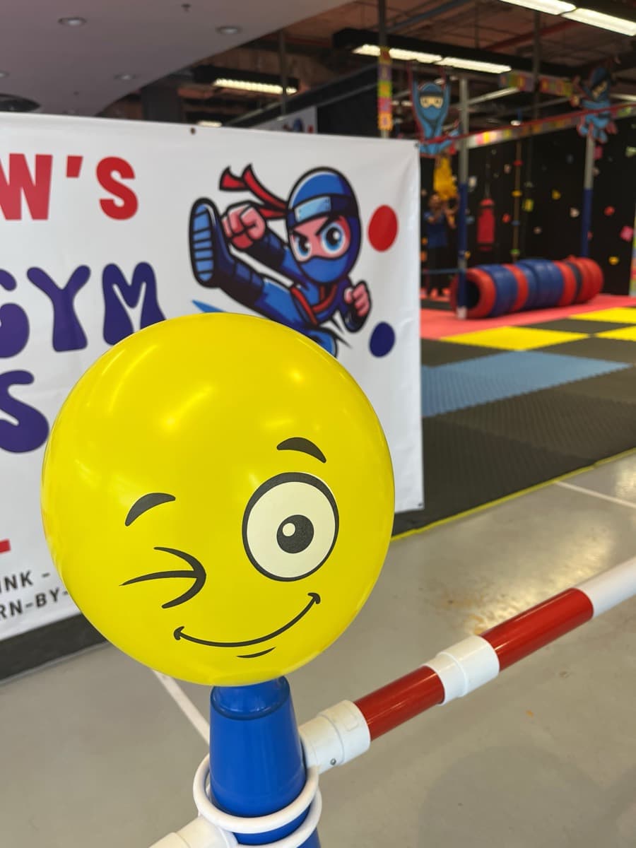 The NinjaGym adventure zone